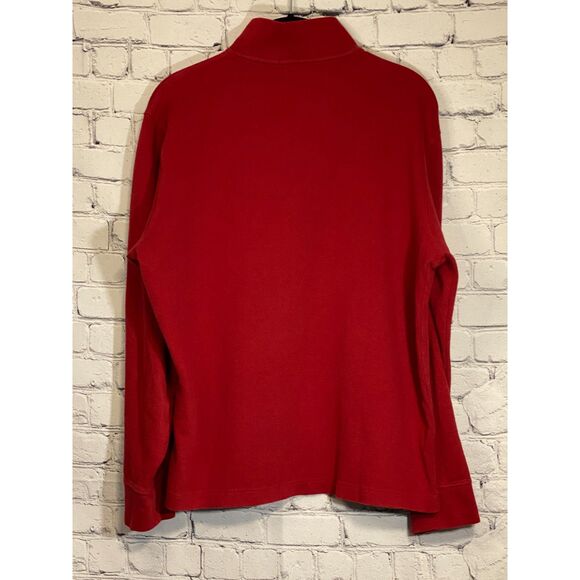 Polo by Ralph Lauren Men's 1/4 Zip Pullover Size M Estate Rib Red - Picture 3 of 14